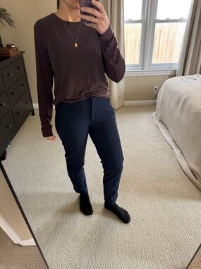 lululemon athletica navy athletic pants